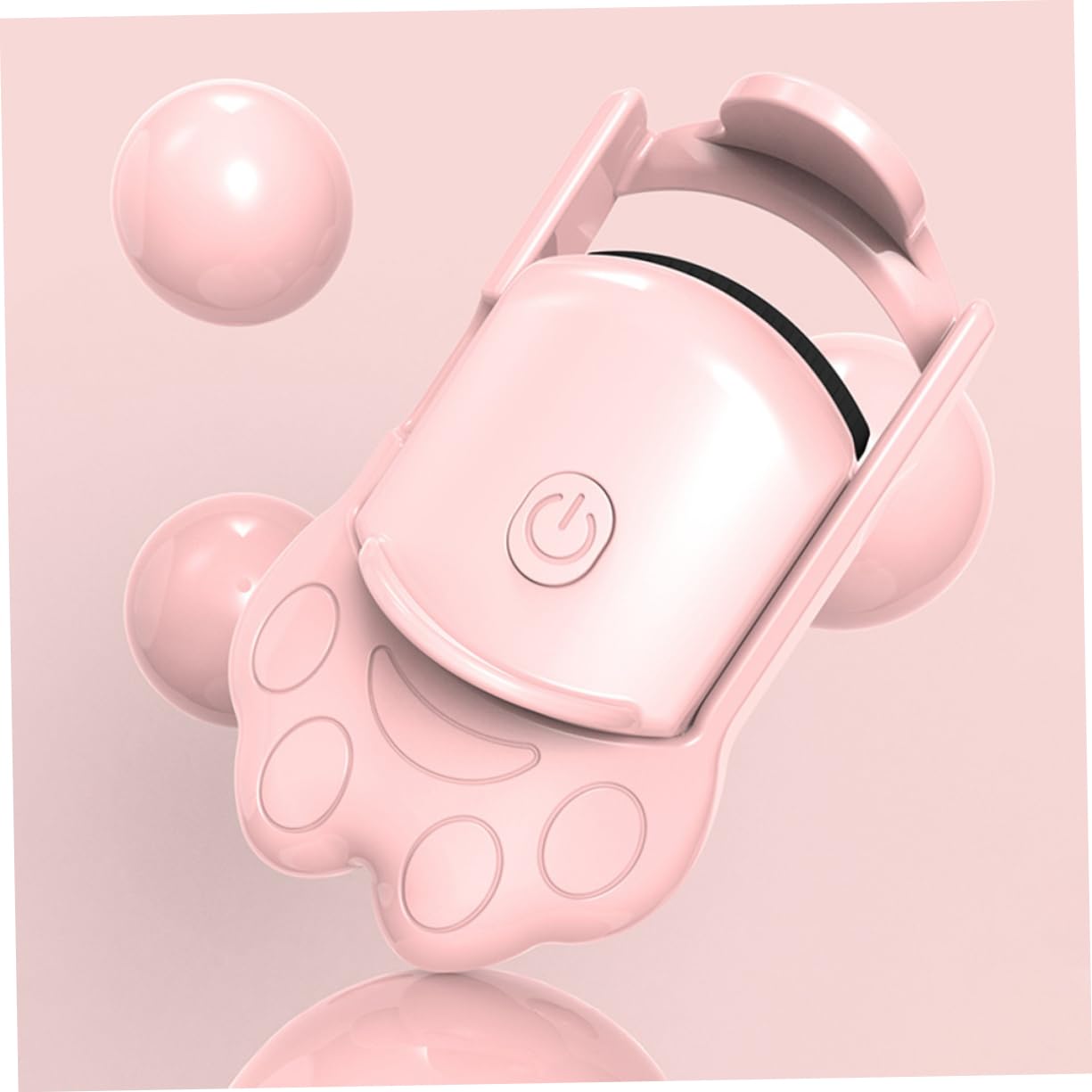 PLAFOPE Fast Heating Eyelash Curler Electric Eyelash Tool Large Heating Area No Pulling