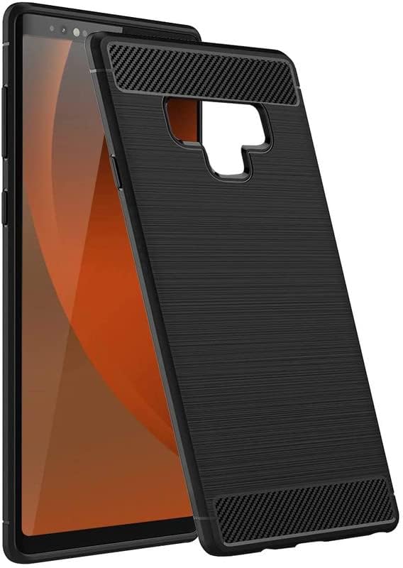 Image of Hybrid Carbon Fiber Back Case for Samsung Galaxy Note 9 (Black)