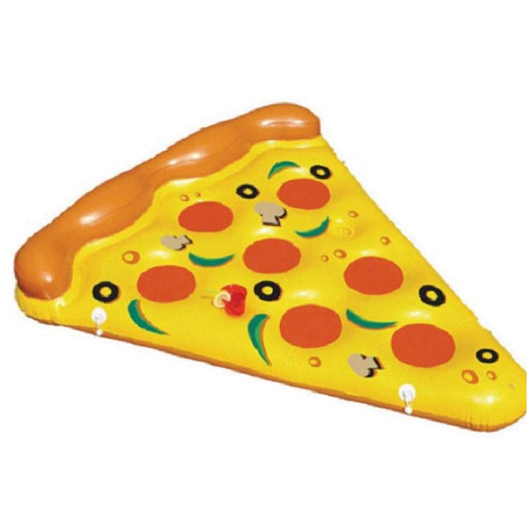 TOSSPER Flotador Inflable De Verano Piscina Inflable Balsa Pizza Grande De Agua Fun Beach Party Los Juguetes
