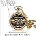 Wrappiness Personalized Pocket Watch for Brothers - Customized Mens Pocket Wathch Once a Brother Always a Brother - Brother Appreciation Gift, Birthday Gifts for Men Brothers