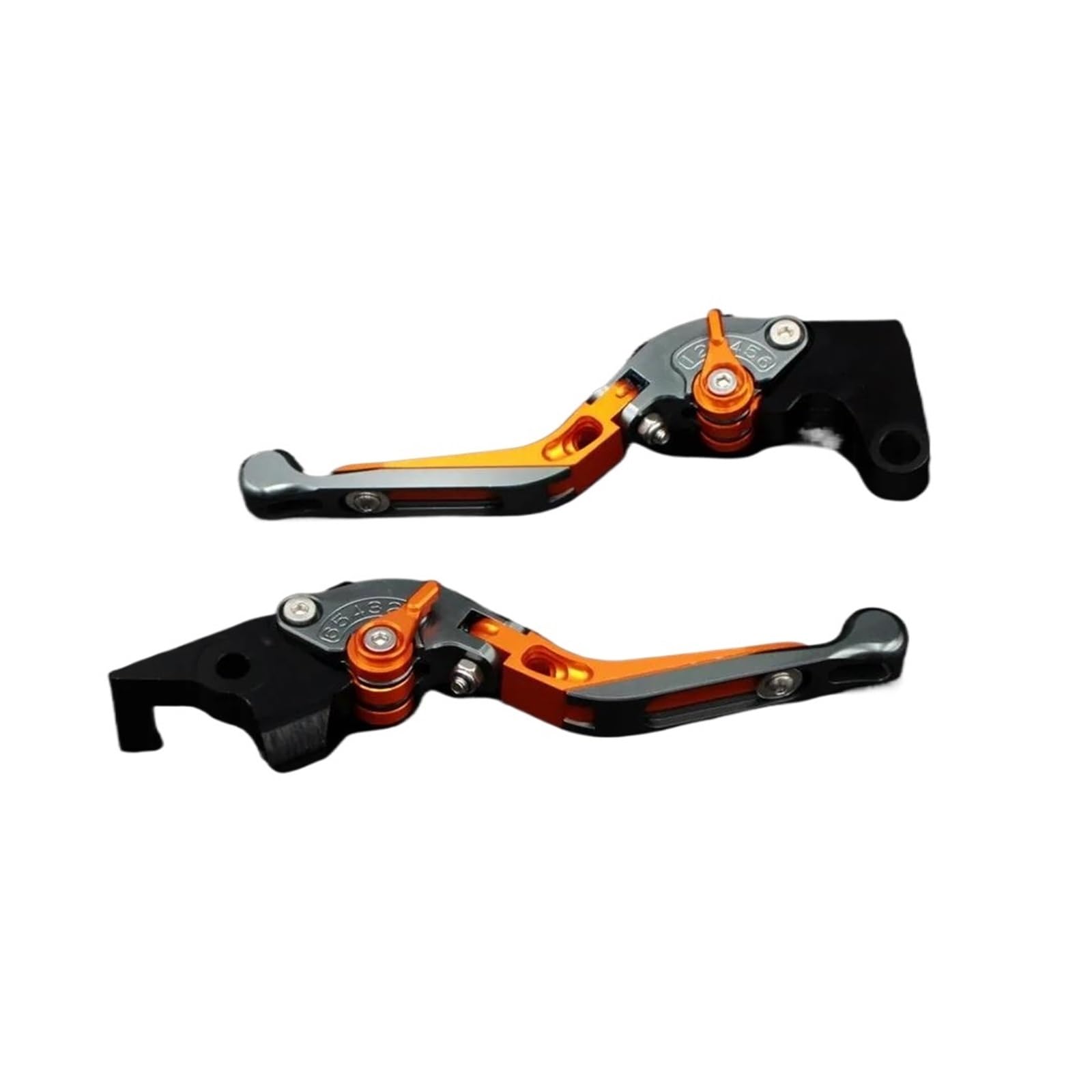 Lgldamuhx M Handlebar Clutch Brake Lever For Aprilia For Caponord 1200 For Abs For Rally 2014-2017 Extendable Adjustable Otorbike Brakes Clutch Lever(M)