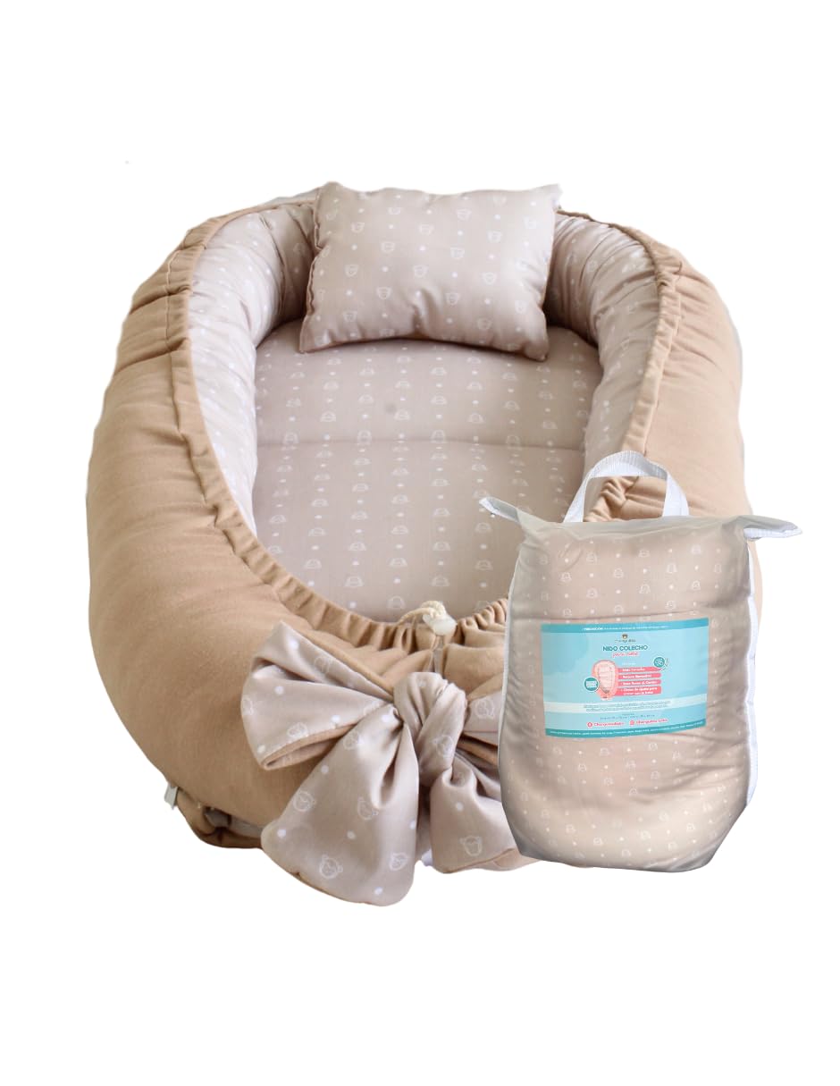 Changuitos - Nido Colecho doble Vista (Beige)