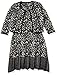 Taylor Dresses Women's Animal Jacquard Sweater Knit Dress with Cardi