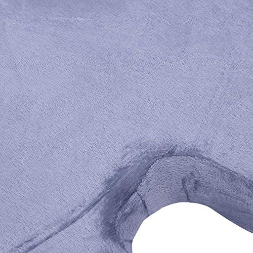 CIYODO Toilettensitzbezug Waschbar - Weiches Sitzkissen Pink Für WC Komfort