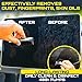 Car Screen Cleaner Spray And Wipe, 2-in-1 Spray and Microfiber Cloth Touch Screen Cleaner For Car Display, Cell Phone, Laptop, IPad, IPhone, Macbook Air, Computer (Black)