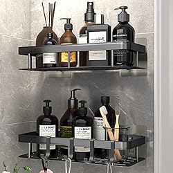 Estanteria Ducha Lidl DIDUDE Estanteria Ducha,2 Piezas Sin Taladro,Organizador Autoadhesivo,Montaje de Pared en lo Estantes para Cocina o Baño