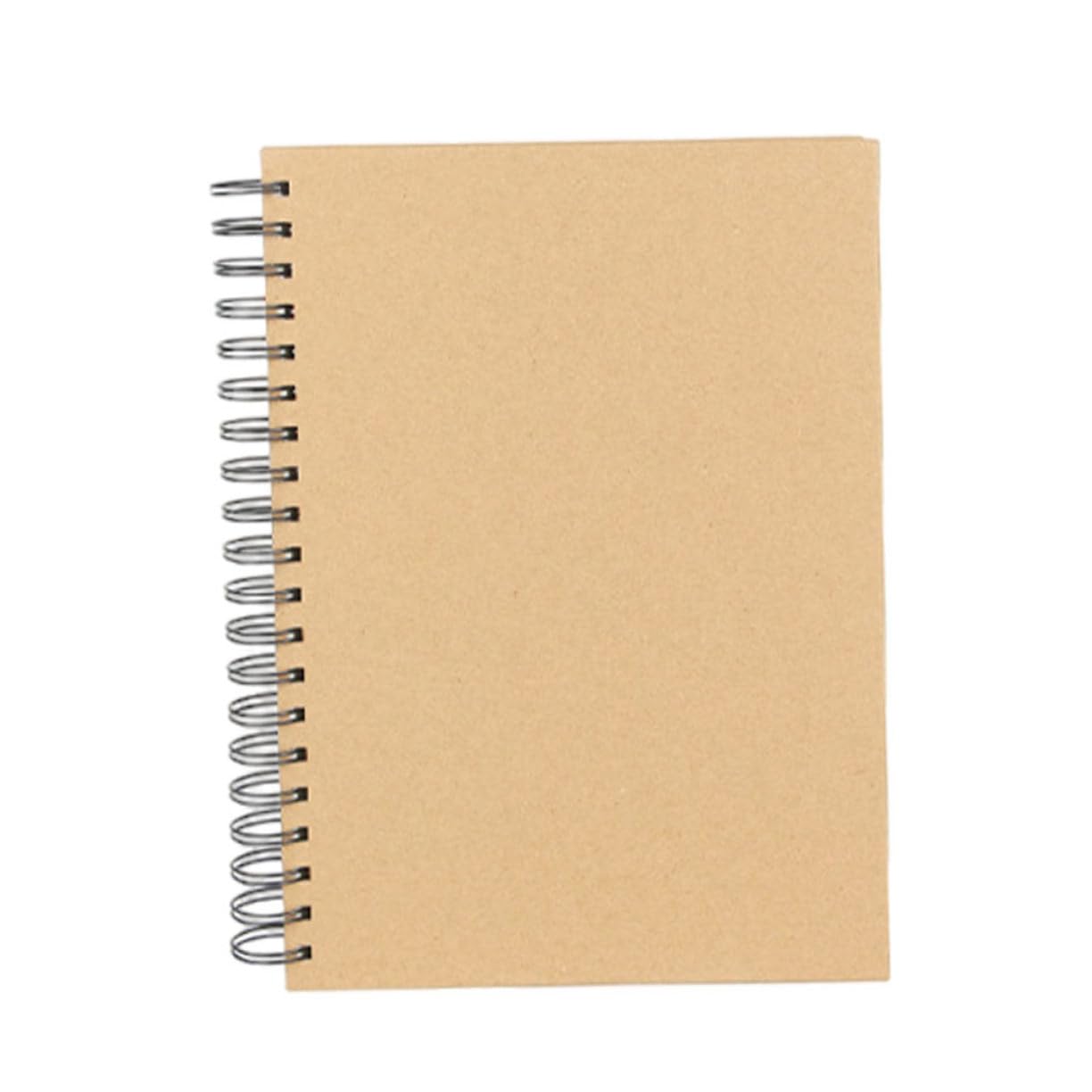 Anneome 1pezzi Quaderno per Schizzi Spirale Blocco da Disegno Carta Bianca Spessa Quaderno da Disegno Rilegatura Resistente per Scrittura Creativa