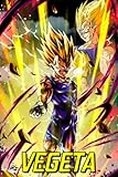  Vegeta Notebook: 110 Wide Lined Pages - 6\" x 9\" - Planner, Journal, Notebook, Composition Book, Diary for Women, Men, Teens, and Children
