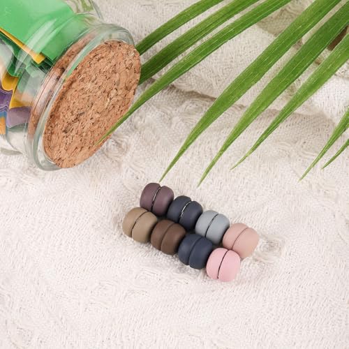 Image of 8pcs Magnetic Hijab Pins, Small Hijab Magnets Multi-Purpose No-Snag Scarf Clasp Pinless Brooch for Women Men Shawl Scarves Clothes
