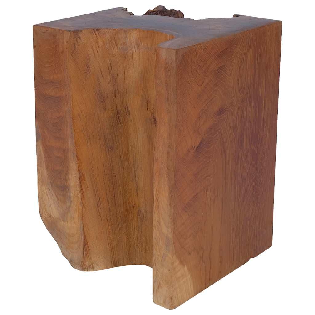 Generico Sgabello in Legno Massello di Teak,Marrone,18.35kg,243469