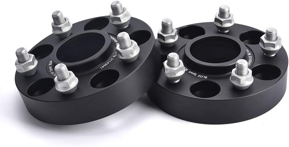 2Pcs 35mm Wheel Spacers Adapters PCD 5x127 Forged Aluminum 6061-T6 for Grand Cherokee SRT-8,Wrangler