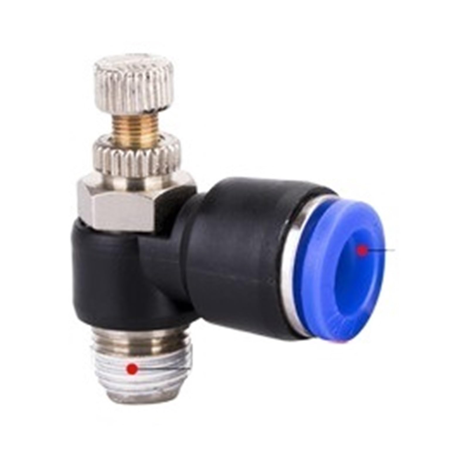 Tuyau 8mm raccord pneumatique pour régler la vitesse du débit d'air