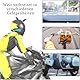 GERUI 2 PcsHelmschmuck, universeller Gummihelm Teufelshorn mit Saugnapf Motorradhelm einzigartige Dekoration, passend für Motorradhelme und Offroad Helme zur Dekoration（Schwarze）﻿