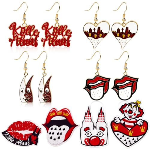 Pendientes para carnaval, tatuaje facial, carnaval, Colonia,...