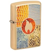 Zippo Stormaansteker - model Venetian - hoogglans messing Zippo Stormaansteker - model Venetian - hoogglans messing