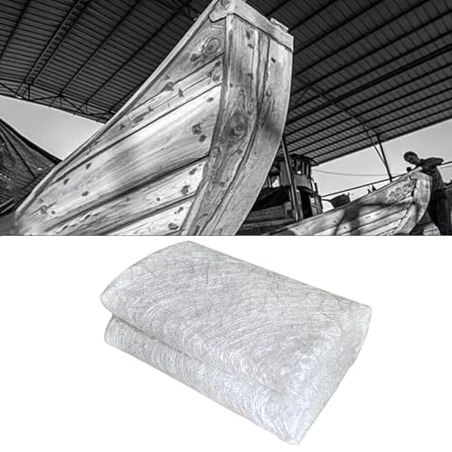 Image of Fiberglass Mat, 4.4 Yards X 41 inch Wide Fiberglass Chopped Strand Mat, Strong Repair Function- Suit for Surfaces and Reinforces Repairs