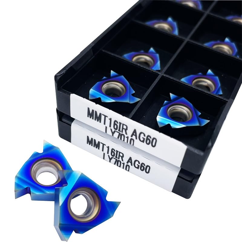 10 piezas Insertos de Corte para Torno MMT11ER MMT16IR miniatura 6
