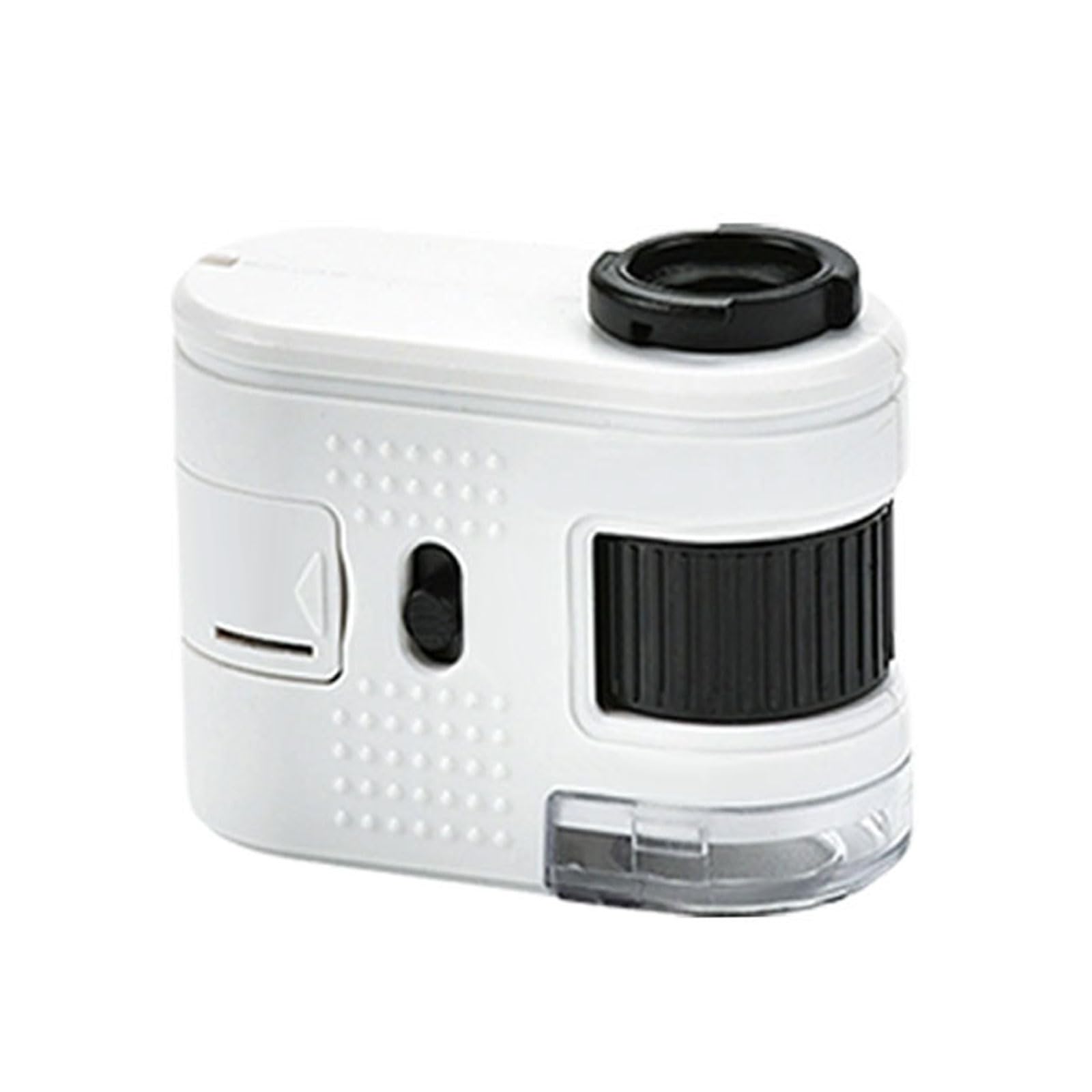 Lightweight 100X Magnification Pocket Microscope with ABS Shell LED Illuminatiing for Classroom and Field Exploration LED Illuminating Microscope