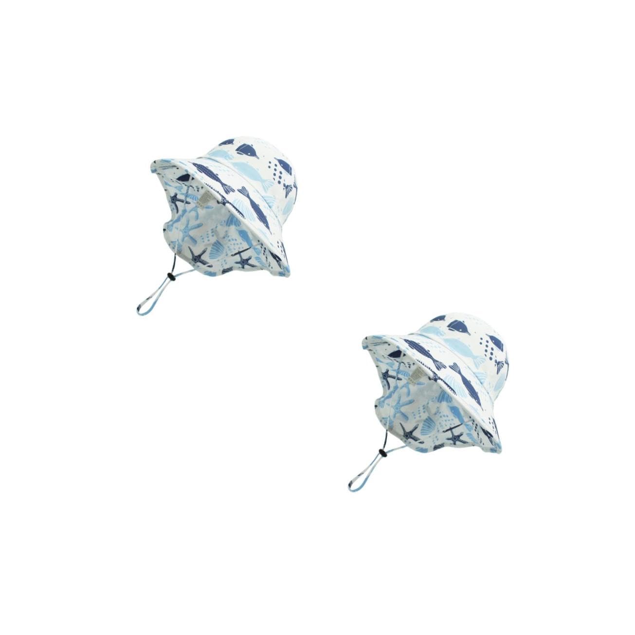 VALICLUD Parasol Sombreros De Paraguas Sombrero De Pescador Sombreros De Sol Sombrero De Verano para Pequeños Sombrero De Cubo De Bebé Visera Pequeño Neto Limpiar