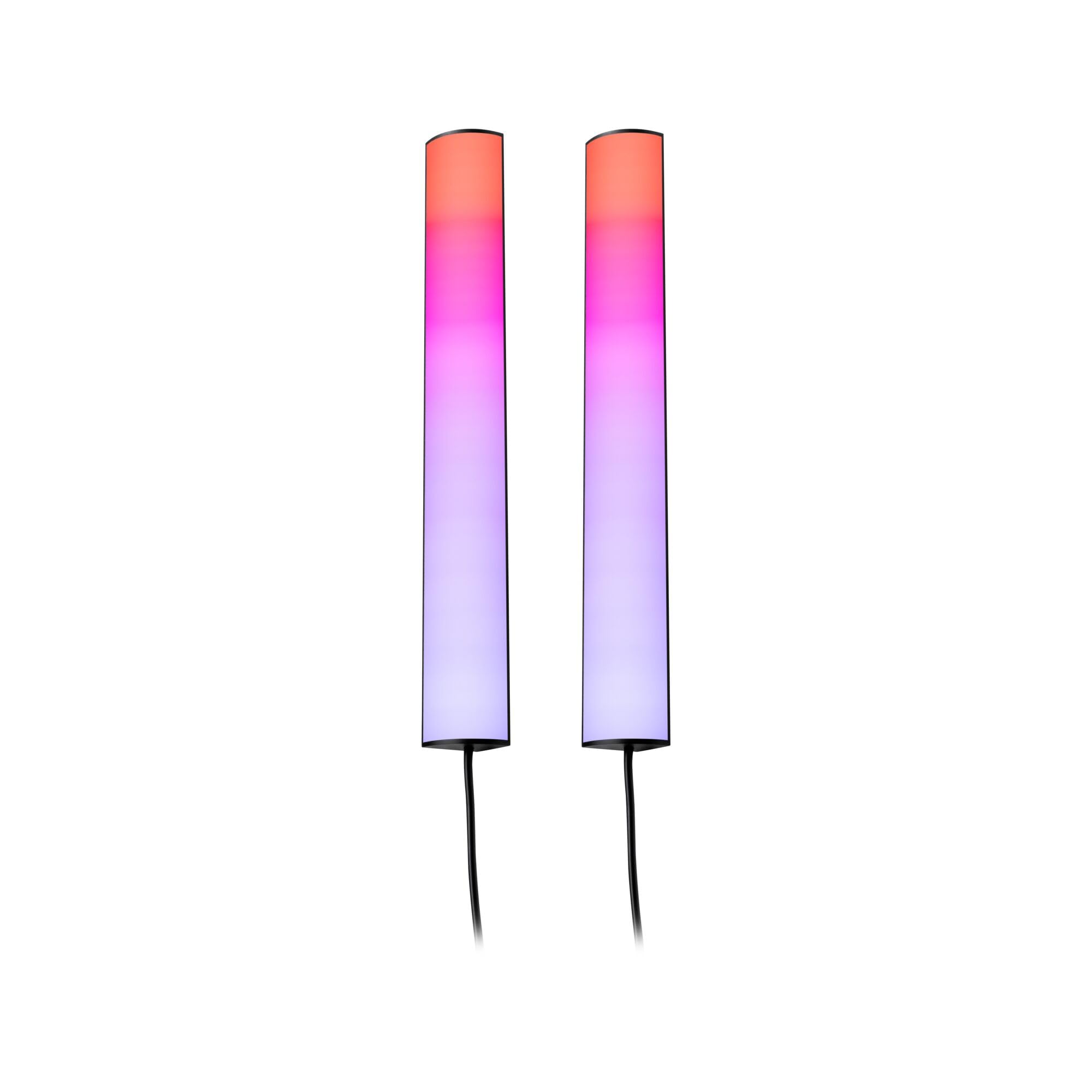 Paulmann 78878 EntertainLED Barre lumineuse LED RVB à intensité variable 2 x 0,6 W 2 x 24 lm RVB