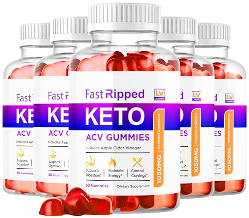 (5 Pack) Fast Ripped Keto ACV Gummies Advanced Weight Loss, Fast Ripped Keto Gummies, Keto Fast Ripped Gummies 1050 MG, Keto ACV Gummies Fast Ripped, Fast Ripped Keto Plus ACV Gummy, 5 Months