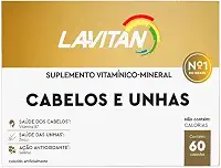 Lavitan Mais Hair Cabelos E Unhas 60 Cápsulas