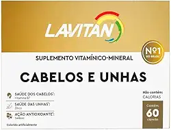 Lavitan Mais Hair Cabelos E Unhas 60 Cápsulas