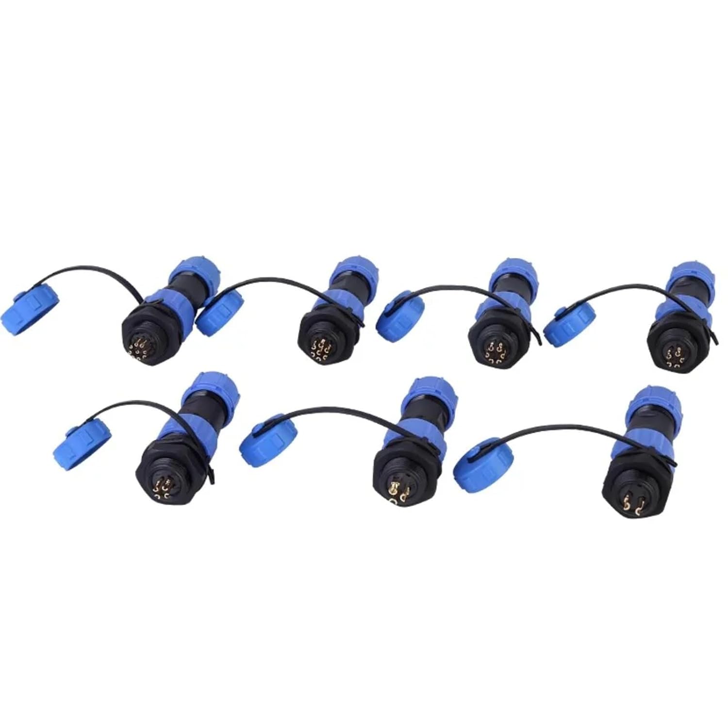 SP13 SP16/17 SP20/21 Aviation Connector Male and Female Plug(SP20 21 Docking 10 Set 2P)