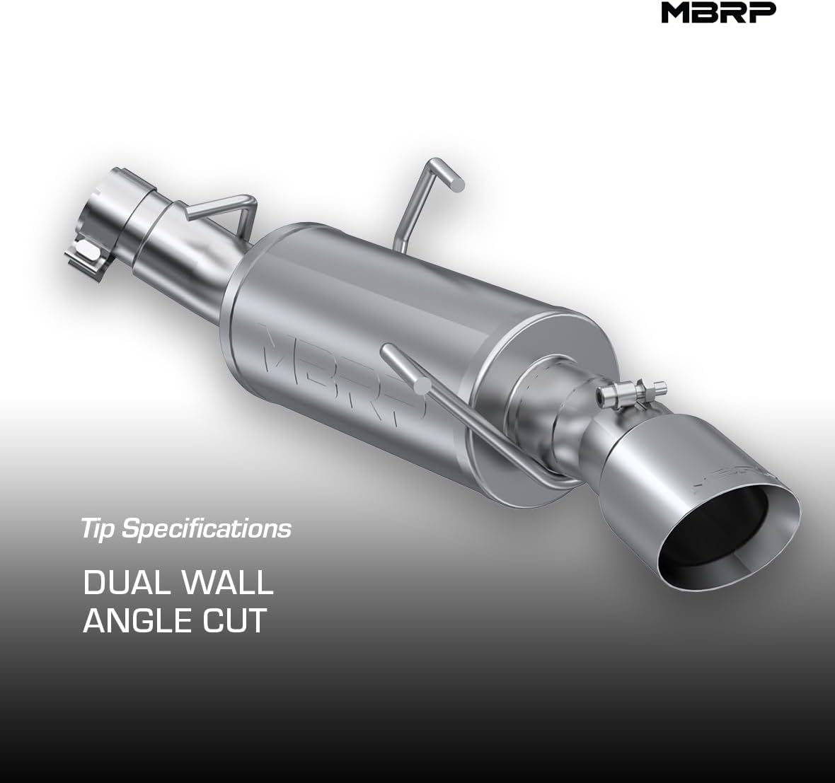 MBRP 05-10 Ford Mustang V6 3in Axle Back Single Rear Exit AL - S7217AL