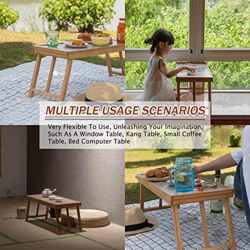Table tatami pliable pour salon de thé et balcon cocooning - 4