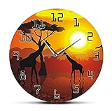 Remarque : 1 pile AA est nécessaire, pile non incluse, horloge murale vendue uniquement.