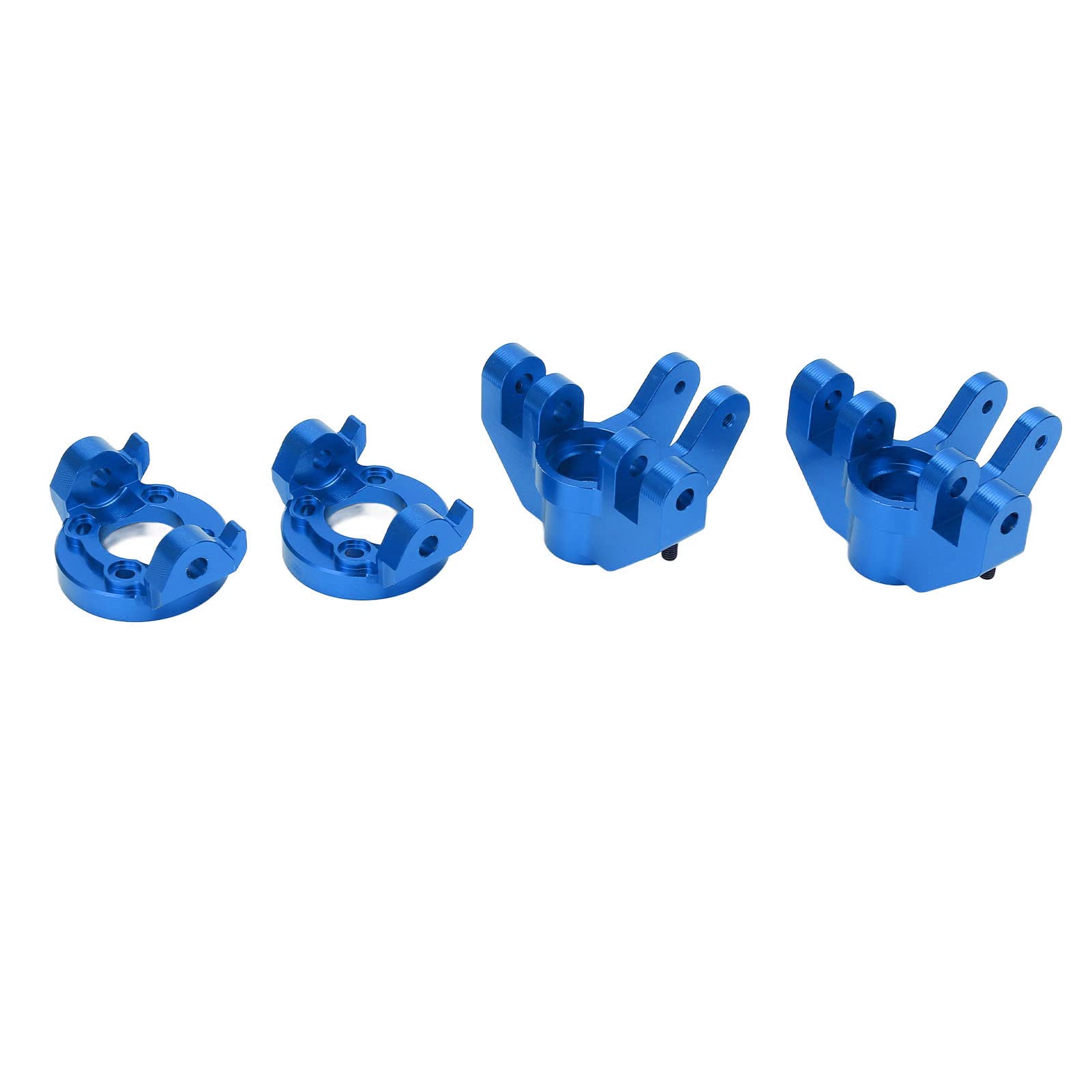Tasse de direction avant en alliage d'aluminium, avec Base de direction avant pour camion LOSI LMT 1/8 (Bleue)