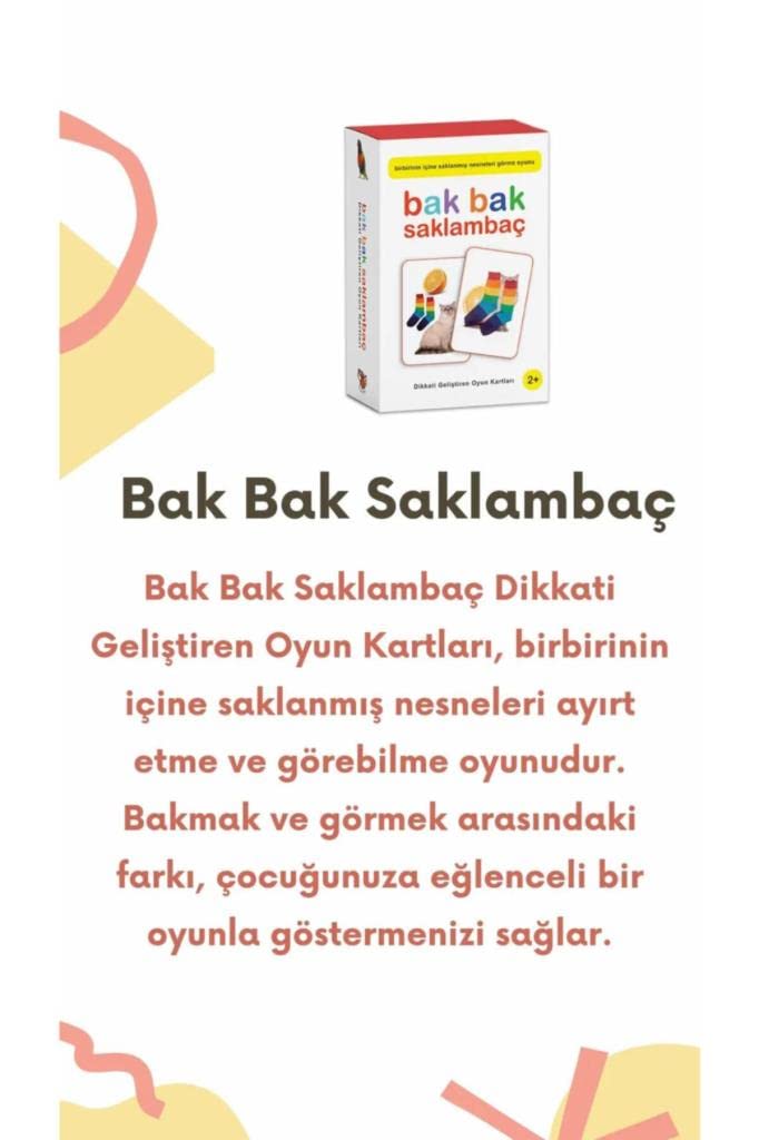 Bak Bak Bak Karty do gry do ukrywania uwagi