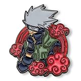 Toynk Naruto Shippuden Kakashi Hatake Limited Edition Enamel Pin Anime Expo 2022 Exclusive , Metal Brooch Badge Accessories For Backpack, Clothes, Hats , Anime Manga Gifts and Collectibles