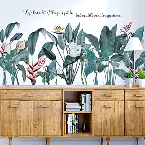 Adesivo Murale Pianta Tropicale,Adesivo Murale