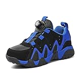 DHOVOR Kids Sneakers for Boys Girls Basketball Shoes Anti Slip Hiking Shoes Outdoor Walking Sports Shoes for Boys (Little Kid/Big Kid)