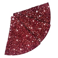 Amazon.com: FUHSY Red Tree Skirts Christmas Sequined Tree