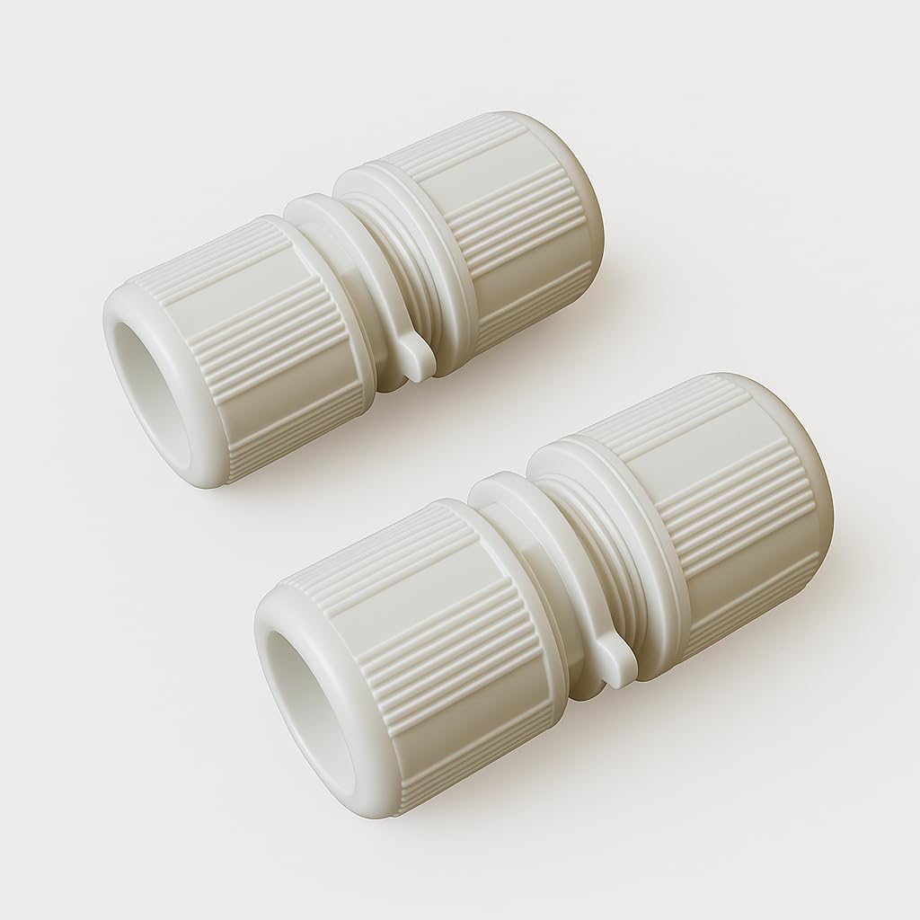 Plasto Leakproof Garden Hose Connector, Heavy-Duty Pipe Coupler | Durable & Easy-to-Use Water Hose Fitting, Pack of 2, (1 Inch / 25mm)-image-29