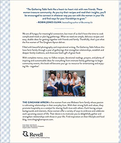 The Gathering Table: Growing Strong Relationships through Food, Faith, and Hospitality