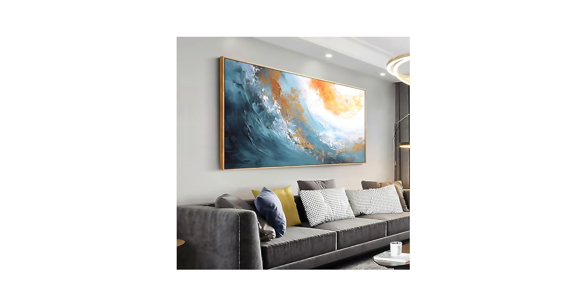 Blue.！フレーム付きキャンバスアート 初音ミク Circulator キャンバスアート [初音ミク