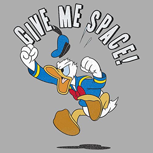 Disney Characters Distant Donald Boy's Heather Crew Tee2