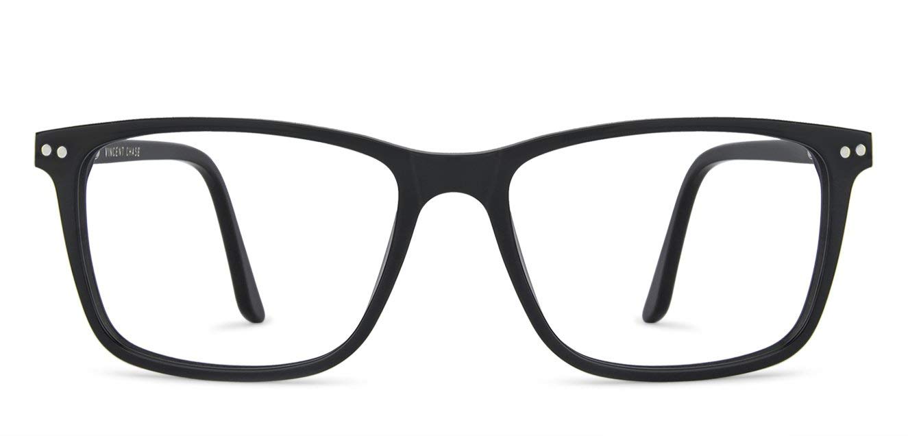 VINCENT CHASE EYEWEAR Zero Power Cut & Antiglare Computer Eyeglasses | Rectangular For Men & Women | Large | VC E12438 - Review, Price and Buying Guide