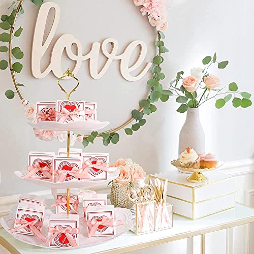 Aixiang 24 Boxes Scented Pink Love Heart Soap Favors For Guests, Party Souvenirs Tokens Keepsakes Giveaways, Wedding Party Favors For Guests, Bridal Shower Gift Favors, Baby Shower Favors For Guests #TOP1