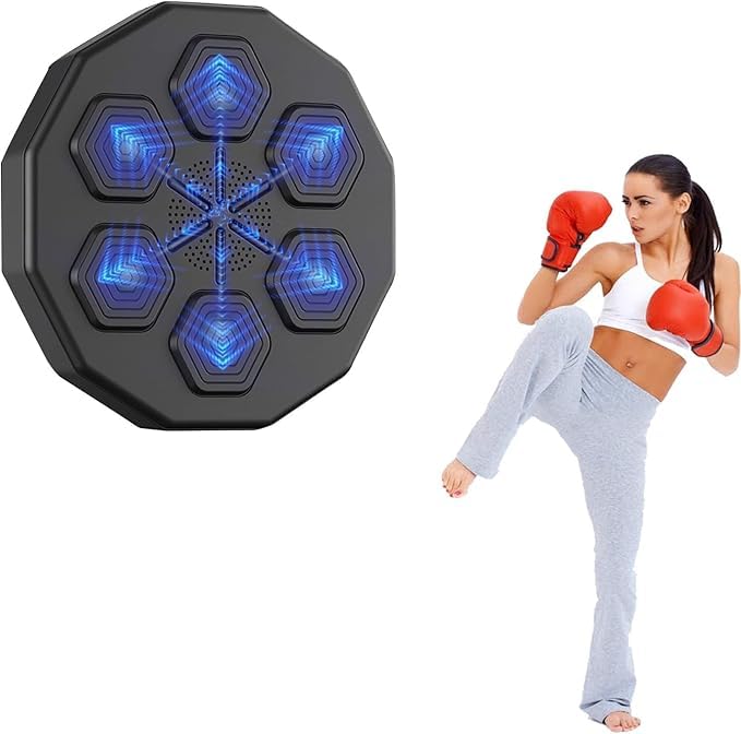 Maszyna bokserska naścienna z muzyką, sprzęt do wykrawania USB do domowego fitnessu, ćwiczeń i zabawy