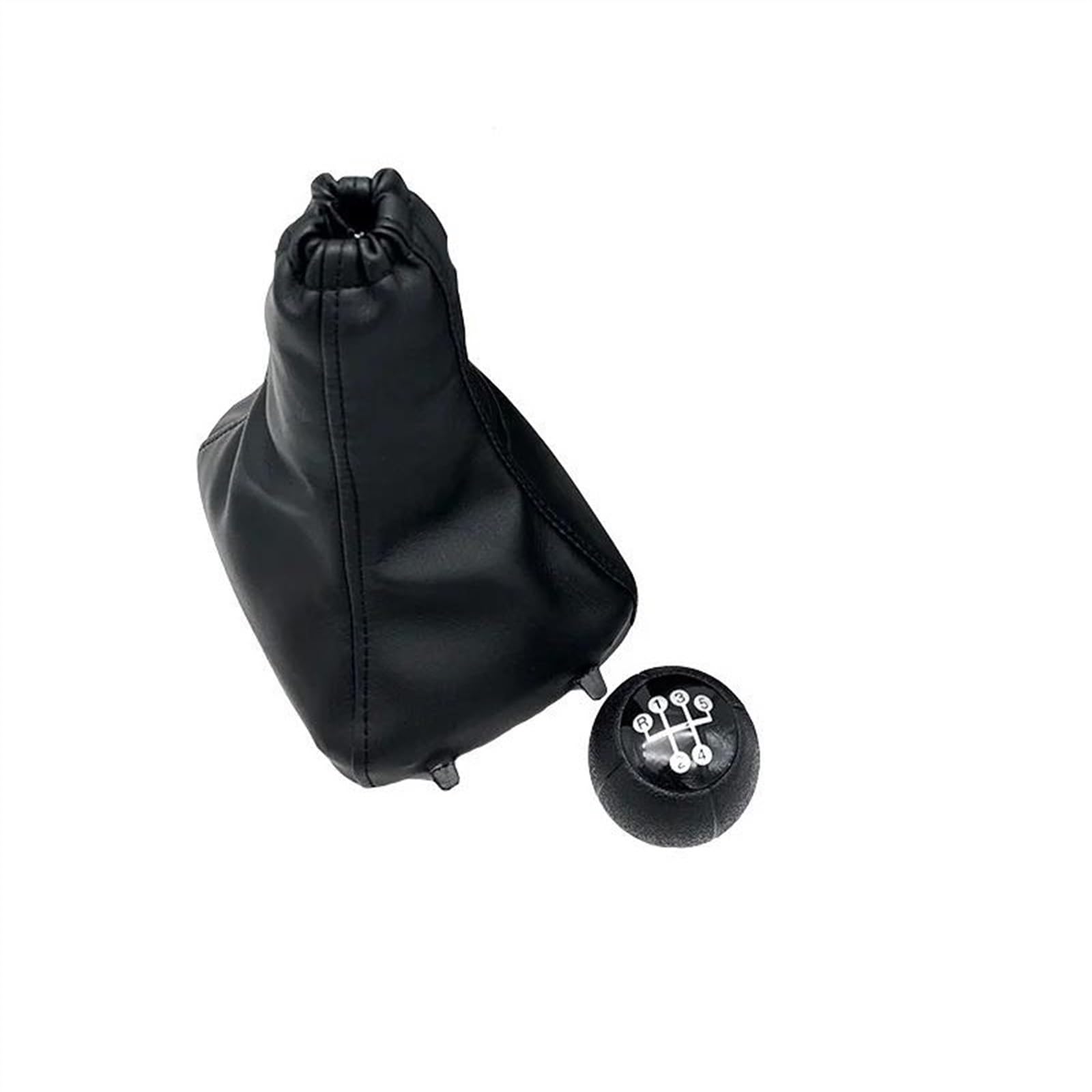 LTQSIV Car Handbrake Gear Gaiter Dust Cover Case Gear Shift Knob Lever Shiter for Vauxhall for Opel for Astra II G for Zafira A 1998-2010(Gear Shift Knob Case)