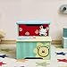 WODNEY Taburete de Madera para niños | Taburete Infantil con Almacenamiento |...