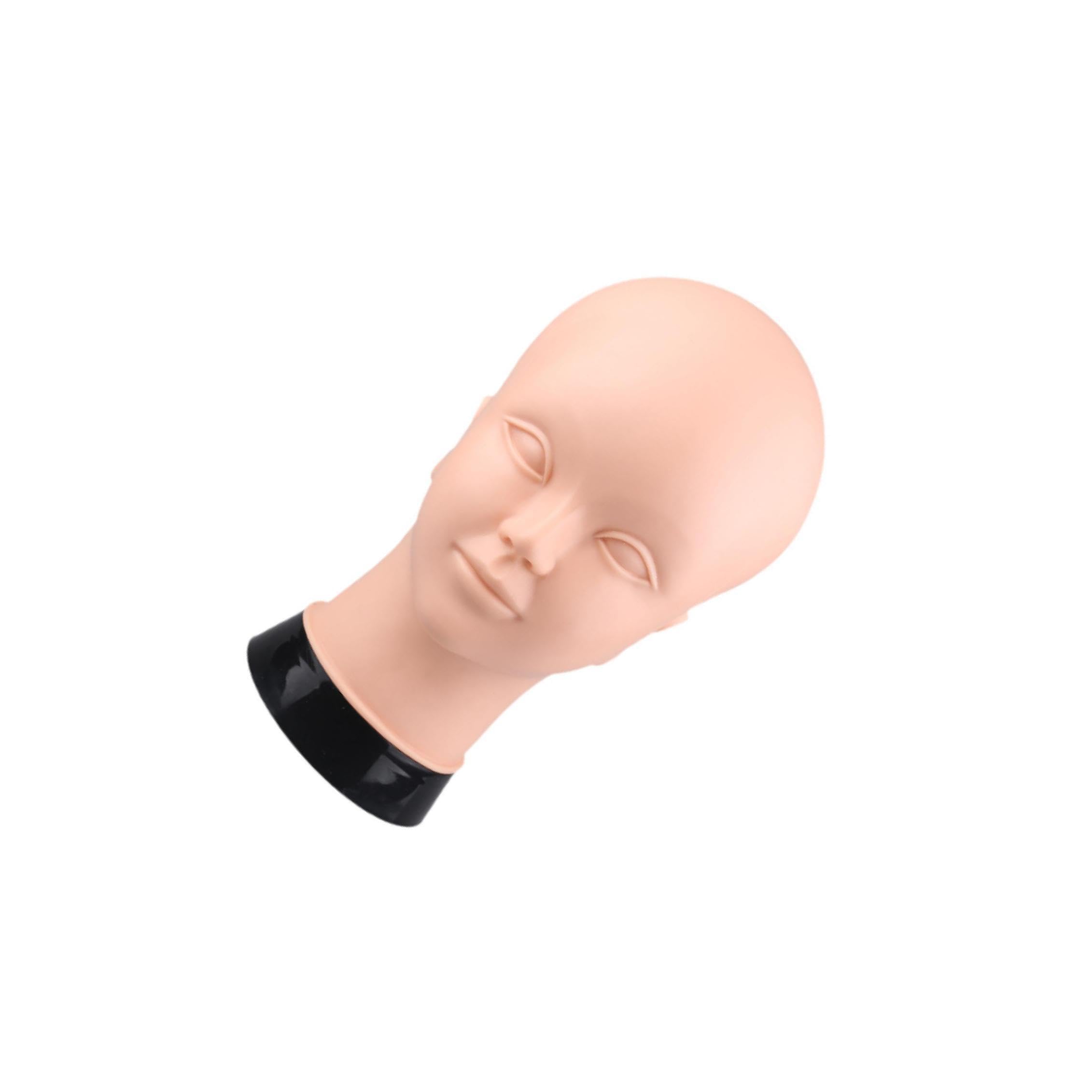 PUXZYAX Versatile Mannequin Head For Wigs And Accessories Enhanced Stability For Salon Professionals And Home Stylists Mannequin Head With Ears Headwear