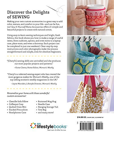 Sew-It-Yourself Home Accessories: 21 Practical Projects to Make in a Weekend (IMM Lifestyle Books) Stash-Busting Projects with Beginner-Friendly Step-by-Step Instructions & More Than 200 Color Photos - Image 2