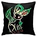 pingshang Kissenbezüge Kissenbezug Soft Square Kissenbezug Wohnkultur für Bett Couch Sofa Bauernhaus Kissenbezug Beide Seiten (18x18) - Monster Shadow - Leafeon