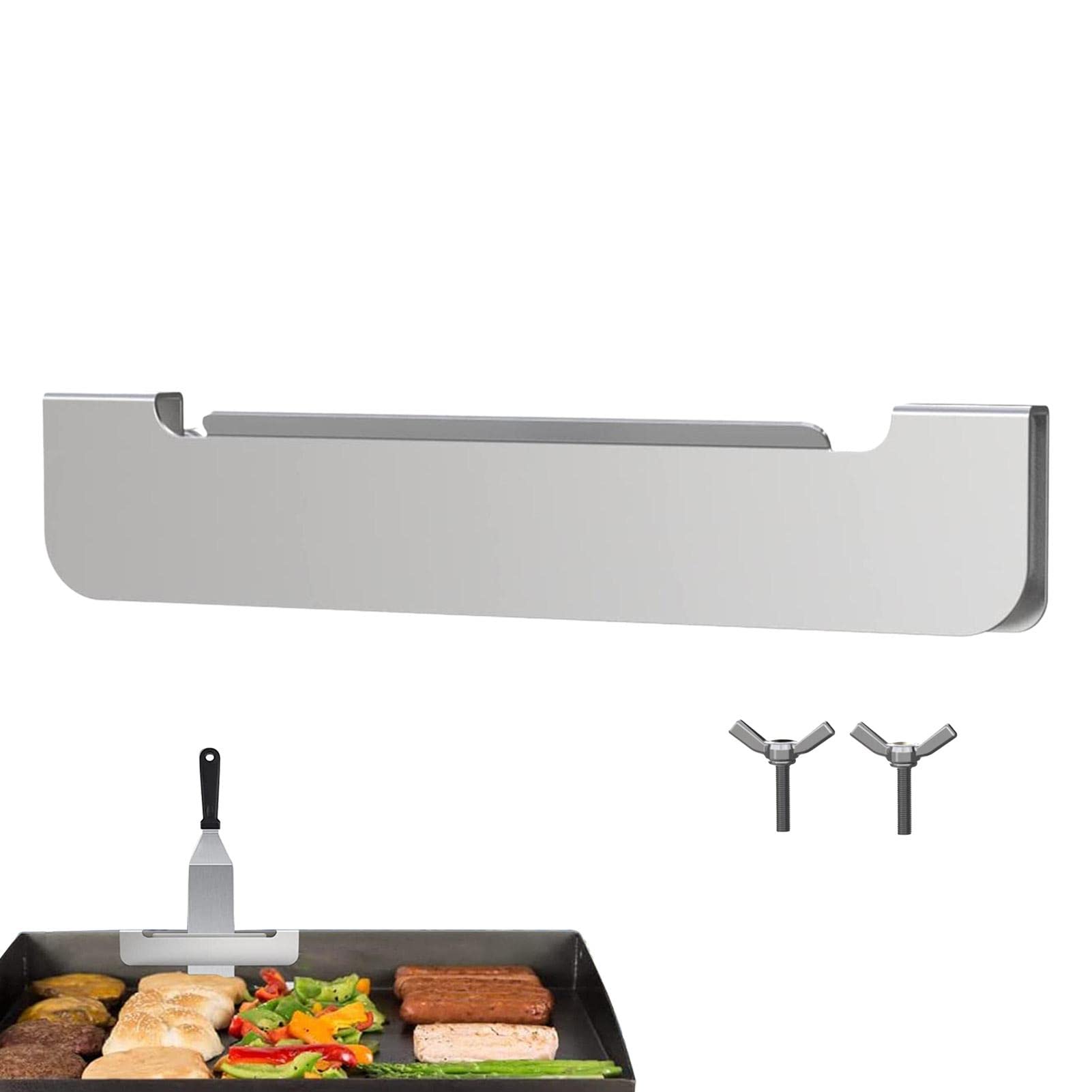 5 supporti per spatole da barbecue in acciaio , supporto per utensili